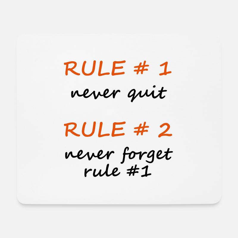 motivation - Mouse Pad (horizontal) - white