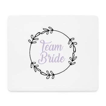 Team flange - Mouse Pad (horizontal) - white - Front