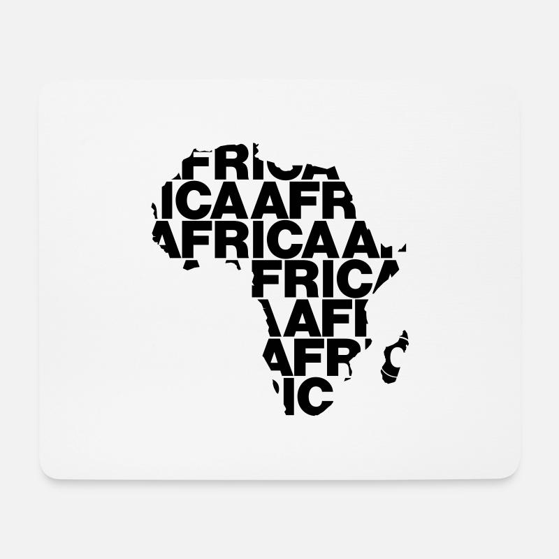 Africa - Mouse Pad (horizontal) - white