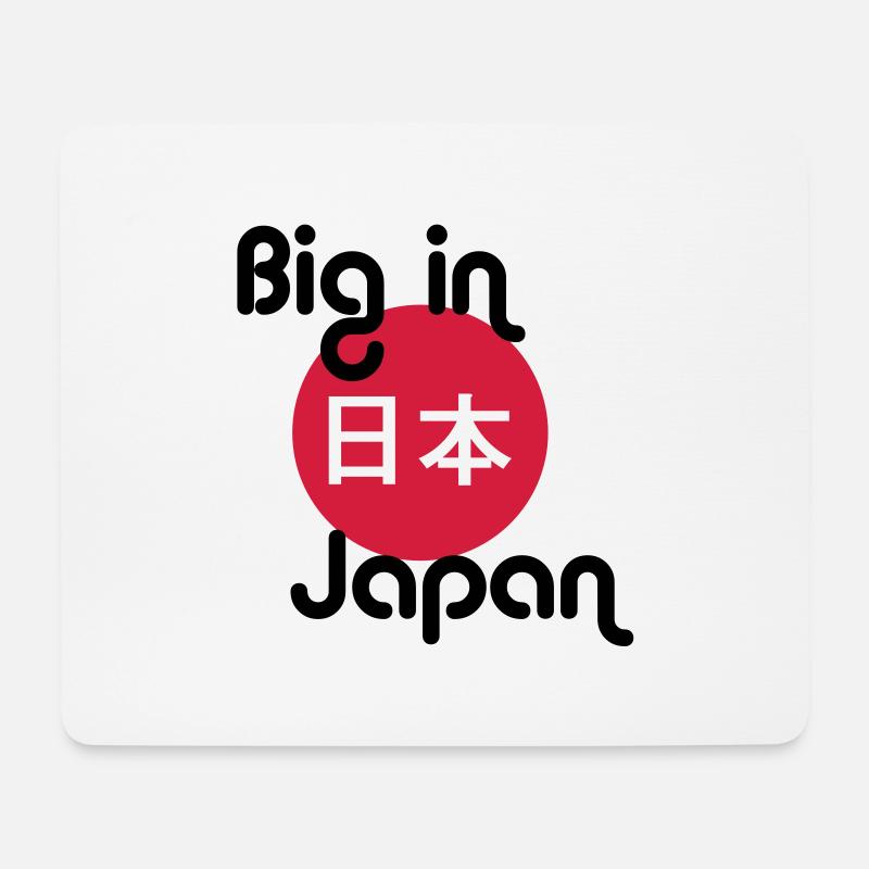 big in japan - Mousepad (Querformat) - Weiß
