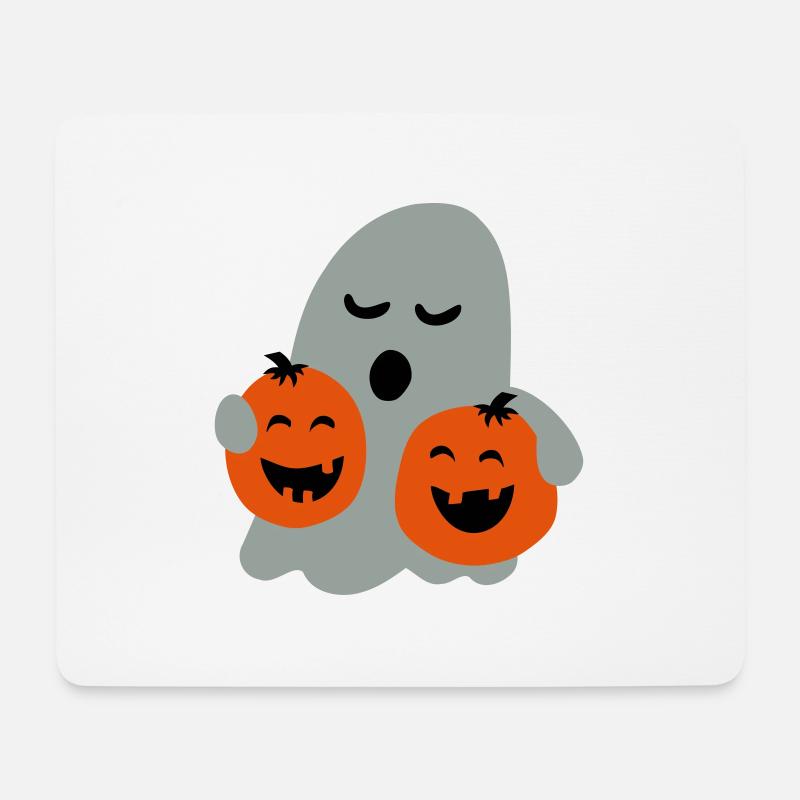 cute halloween - Mouse Pad (horizontal) - white