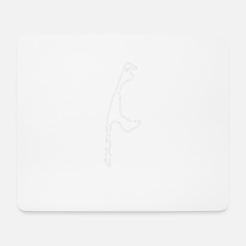 Lieblingsinsel Sylt w - Mousepad (Querformat) - Weiß