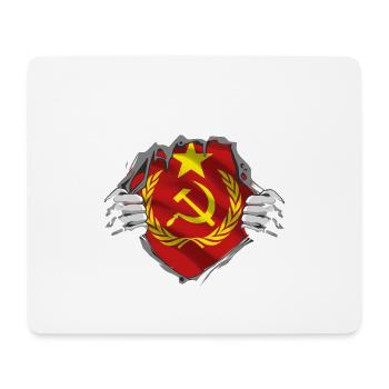 Cadeau du communisme - Tapis de souris (format paysage) - blanc - Devant
