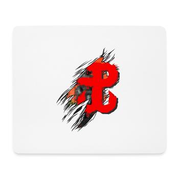 PW Znak Polski Walczącej Polska patriota, kotwica - Mousepad (Querformat) - Weiß - Vorne