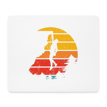 Canyoning Rock Climbing - Mouse Pad (horizontal) - white - Front