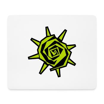 sun - Mousepad (Querformat) - Weiß - Vorne