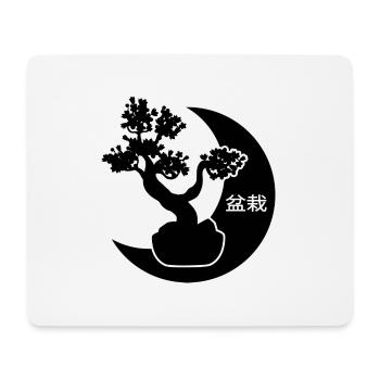 BONSAI BonsaiTree Yamadori Bonsai Master - Mouse Pad (horizontal) - white - Front