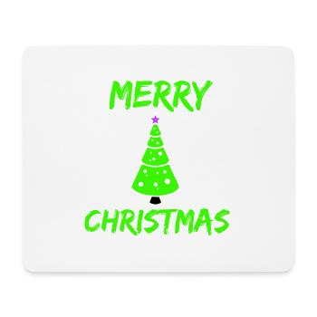 merry christmas - Mousepad (Querformat) - Weiß - Vorne