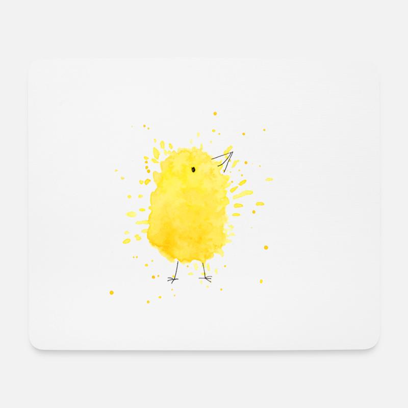 Ostern Kueken - Mousepad (Querformat) - Weiß