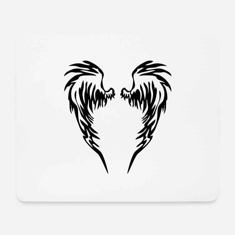 Wings - Mouse Pad (horizontal) - white