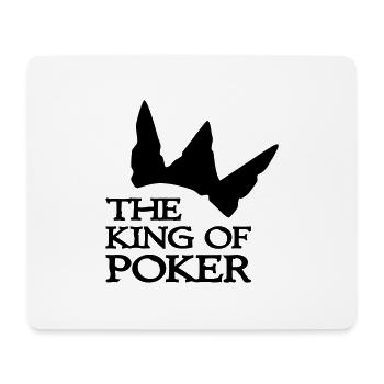 poker - Mousepad (Querformat) - Weiß - Vorne