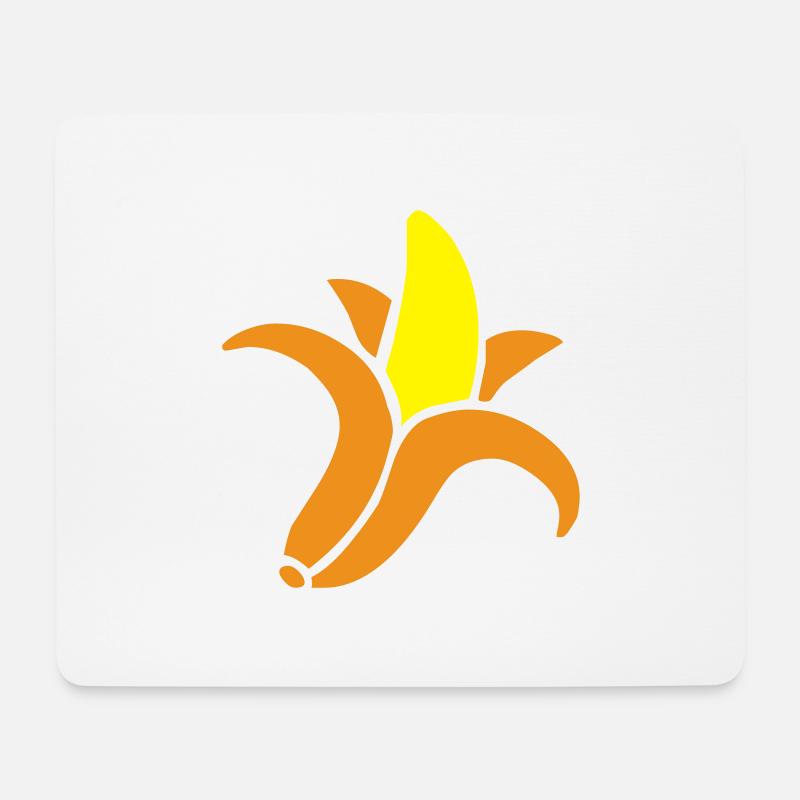 banana - Mouse Pad (horizontal) - white