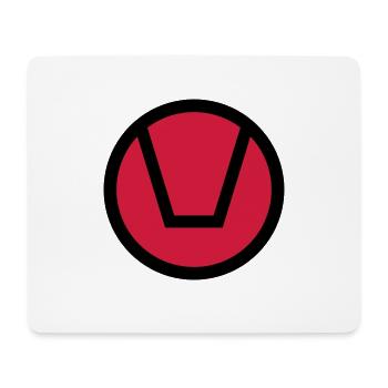 Internationales Libertin-Symbol - Mousepad (Querformat) - Weiß - Vorne