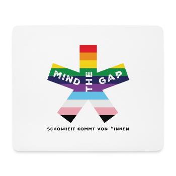 blockedTitle - Mousepad (Querformat) - Weiß - Vorne