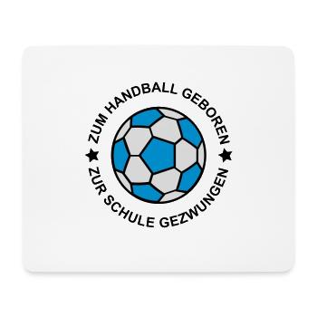 Handball - Mousepad (Querformat) - Weiß - Vorne