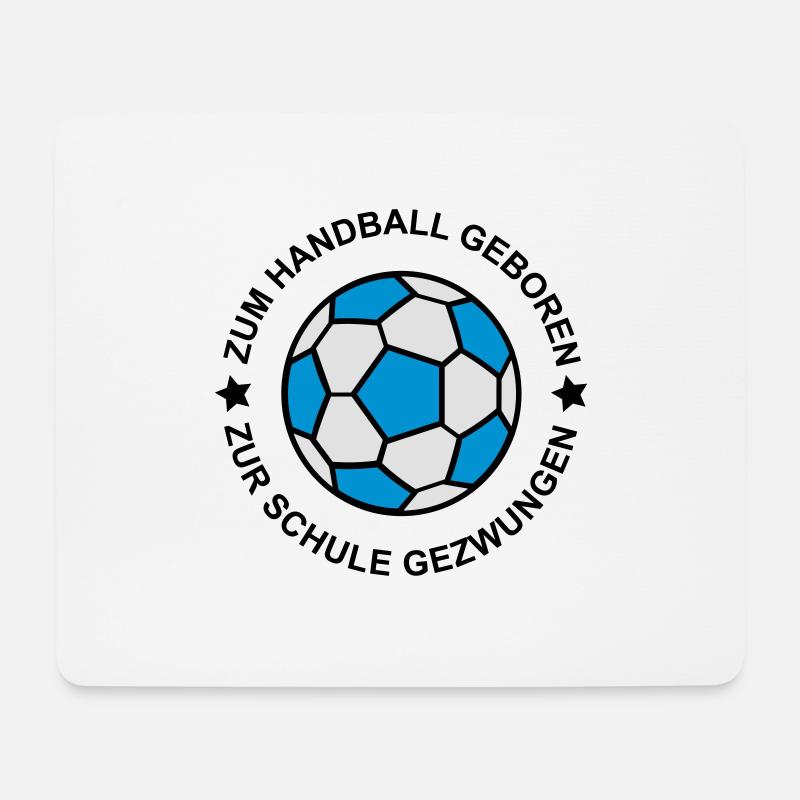 Handball - Mousepad (Querformat) - Weiß