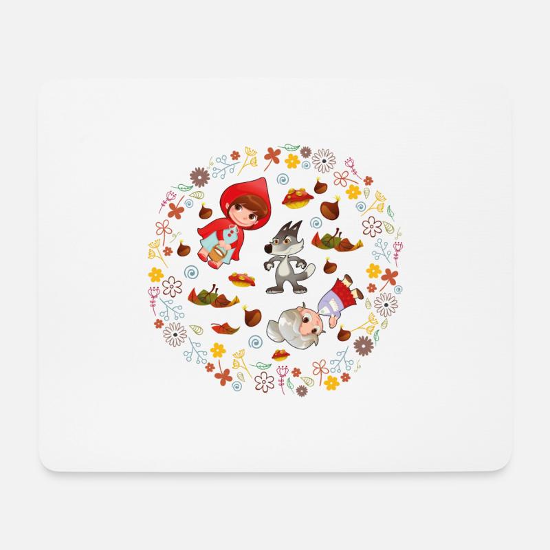 DER ROTE ANSTAND - Mousepad (Querformat) - Weiß