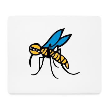 Mücke 2405 - Mousepad (Querformat) - Weiß - Vorne