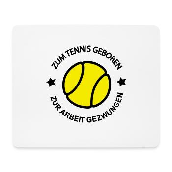 Tennis - Mousepad (Querformat) - Weiß - Vorne