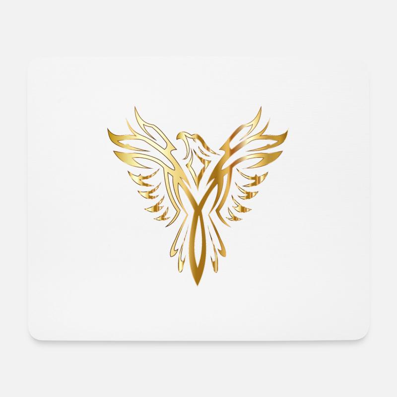 Phoenix Gold Ultimate - Mousepad (Querformat) - Weiß