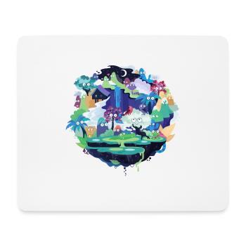 Amelie_1 - Tapis de souris (format paysage) - blanc - Devant