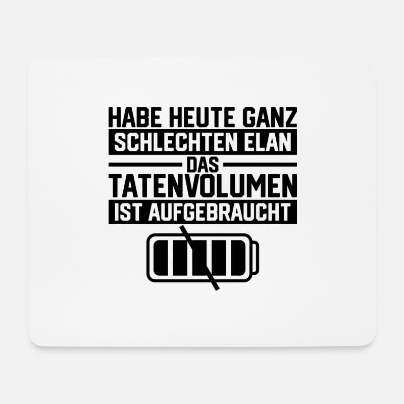 Geschenkidee Kollegen Büro - Mousepad (Querformat) - Weiß