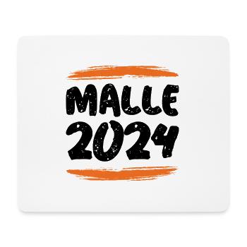Malle 2024 - Mousepad (Querformat) - Weiß - Vorne