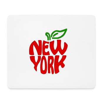 new york - Tapis de souris (format paysage) - blanc - Devant