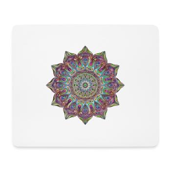 mandala - Mouse Pad (horizontal) - white - Front