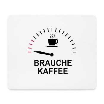 Kaffee - Mousepad (Querformat) - Weiß - Vorne