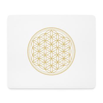 flower of Life - Mouse Pad (horizontal) - white - Front