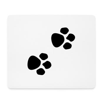 Paws - Mouse Pad (horizontal) - white - Front