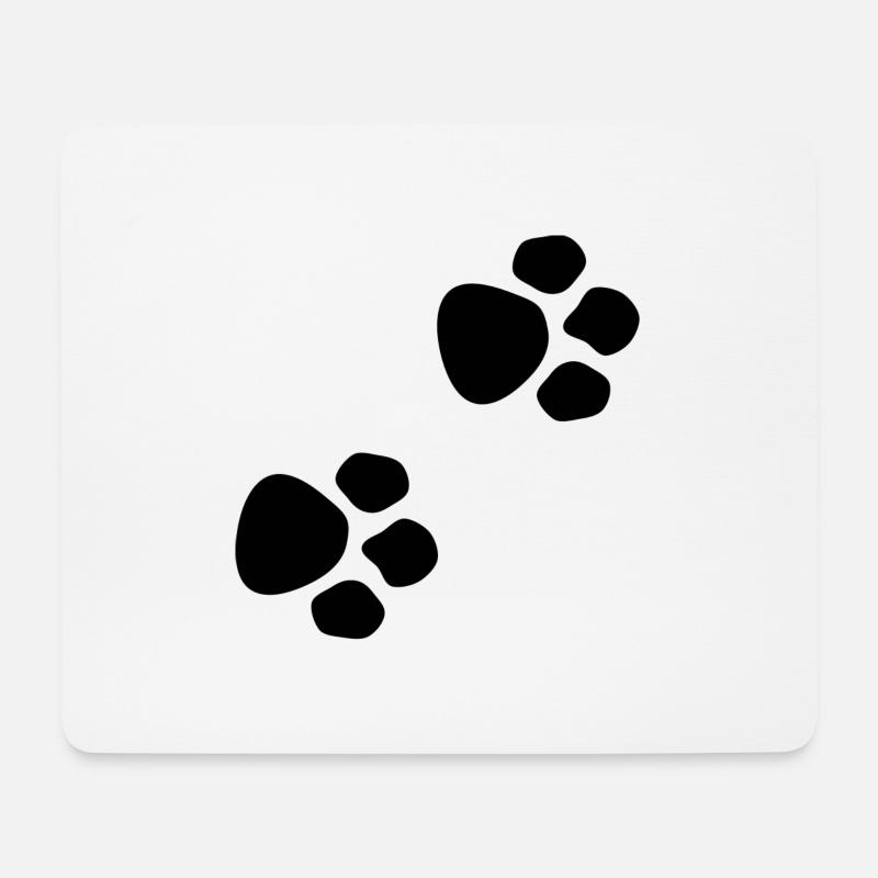 Paws - Mouse Pad (horizontal) - white