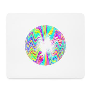 Psychedelic Bullet, Psychedelic Bullet. - Mouse Pad (horizontal) - white - Front