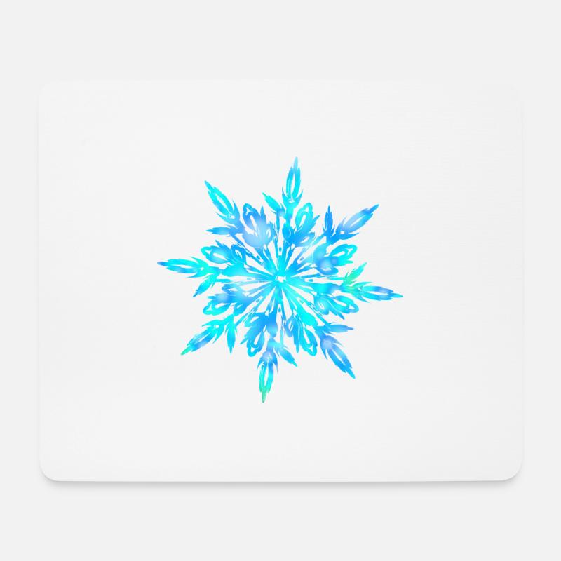 love winter - Mousepad (Querformat) - Weiß