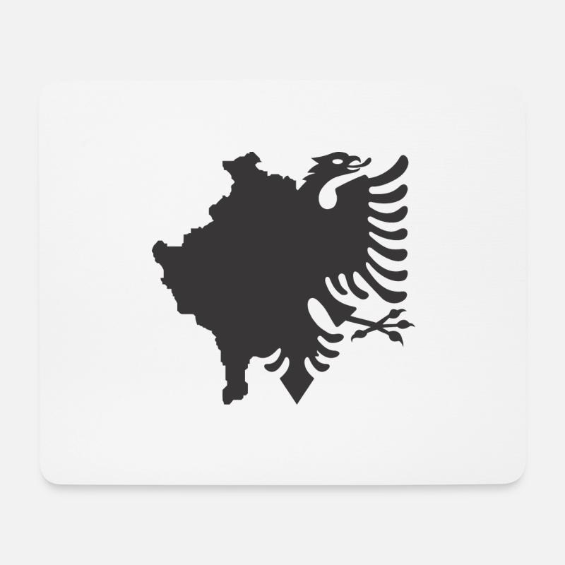 Kosovo - Albaner - Mousepad (Querformat) - Weiß