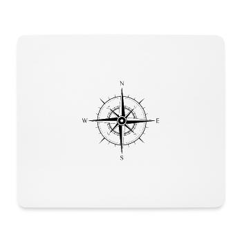 Compass - Mouse Pad (horizontal) - white - Front