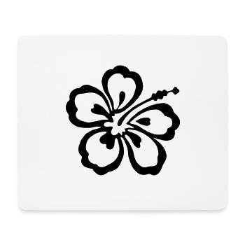 Hibiscus - Mouse Pad (horizontal) - white - Front