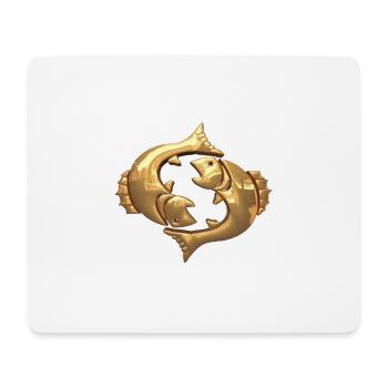 Pisces zodiac - Mouse Pad (horizontal) - white - Front