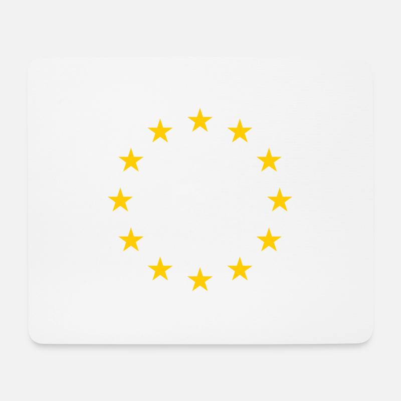 Europa - Mousepad (Querformat) - Weiß