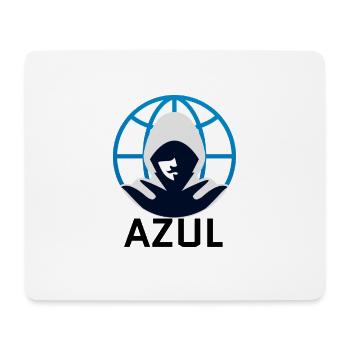 AZUL - Tapis de souris (format paysage) - blanc - Devant