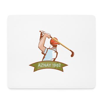 Sport - Tapis de souris (format paysage) - blanc - Devant