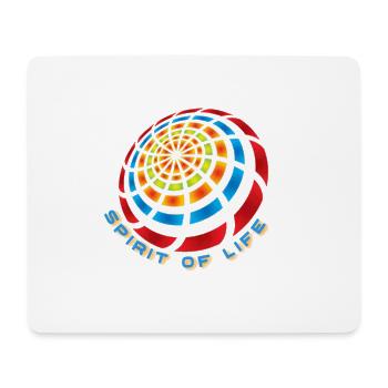 Spirit of Life - Mousepad (Querformat) - Weiß - Vorne