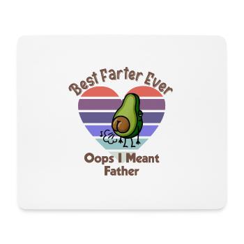 Bester Vater aller Zeiten - Mousepad (Querformat) - Weiß - Vorne