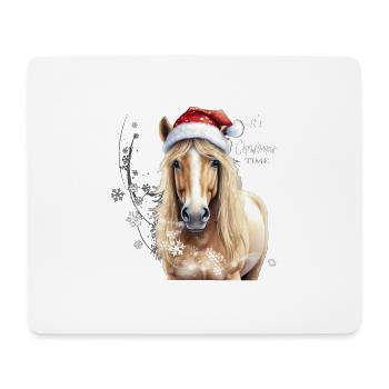 It's Christmas time - Mousepad (Querformat) - Weiß - Vorne