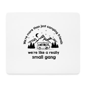 Camping Camper Outdoor Sommer Design - Mousepad (Querformat) - Weiß - Vorne