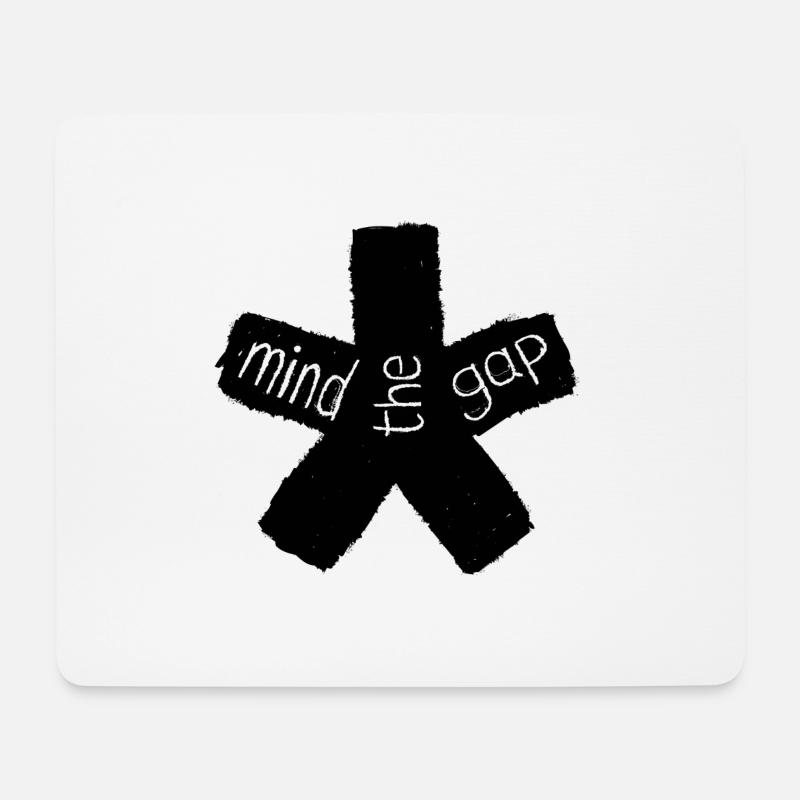 blockedTitle - Mousepad (Querformat) - Weiß