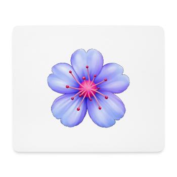 blomma_merch - Mousepad (Querformat) - Weiß - Vorne