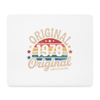 1978 Vintage Limited Edition Gift 1978 - Mouse Pad (horizontal) - white - Front