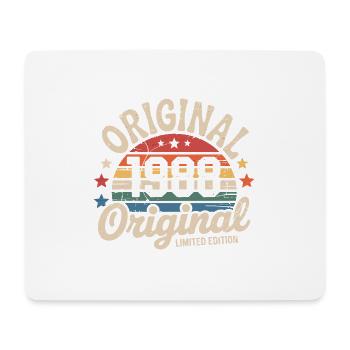 1988 Vintage Édition limitée Cadeau 1988 - Tapis de souris (format paysage) - blanc - Devant